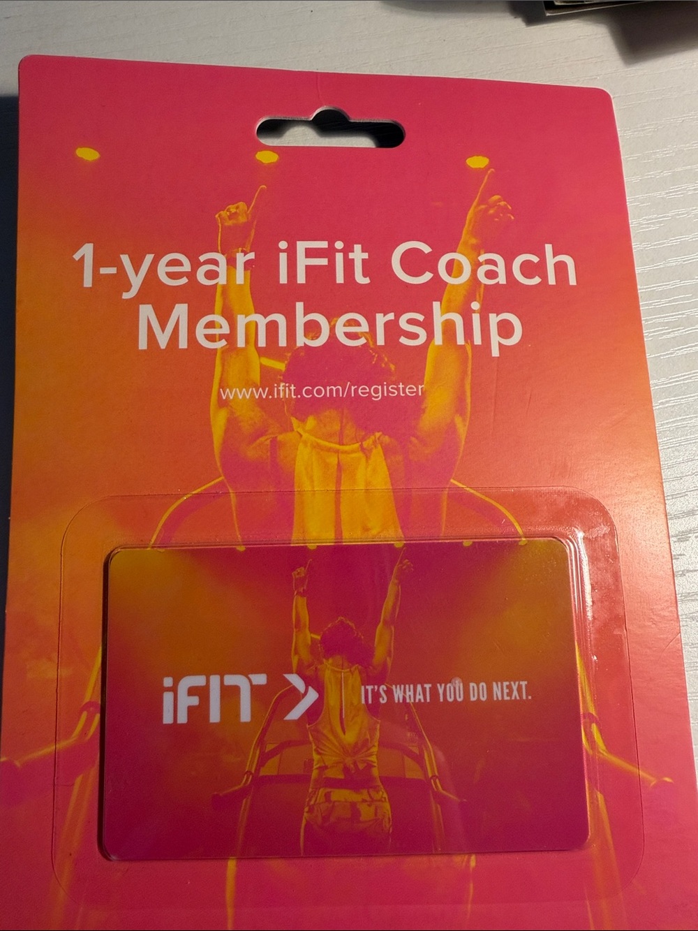 New iFit 1-Year iFit Coach Membership Card Coach Membership Card